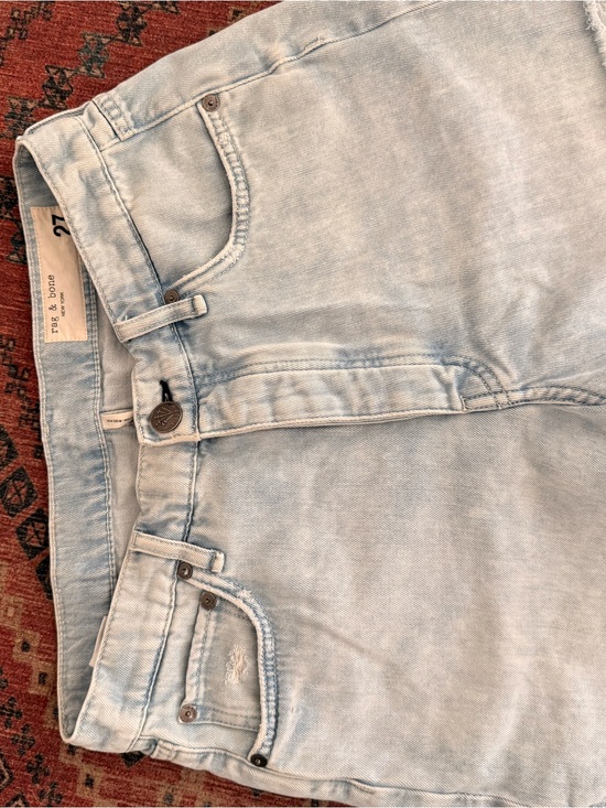 rag & bone Pants - Rag & Bone Vintage Cut-Off High-Rise Denim Shorts | Size 27 | Light Wash